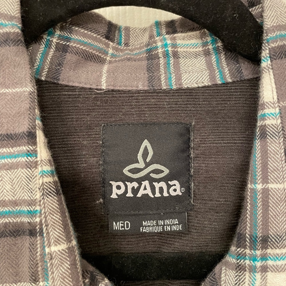 prana men’s plaid shirt - Picture 3 of 3